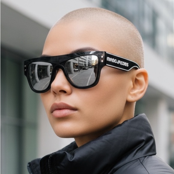Marc Jacobs Accessories - 🖤😎 Authentic Marc Jacobs Statement Sunglasses | Bold Logo Arms 😎🖤